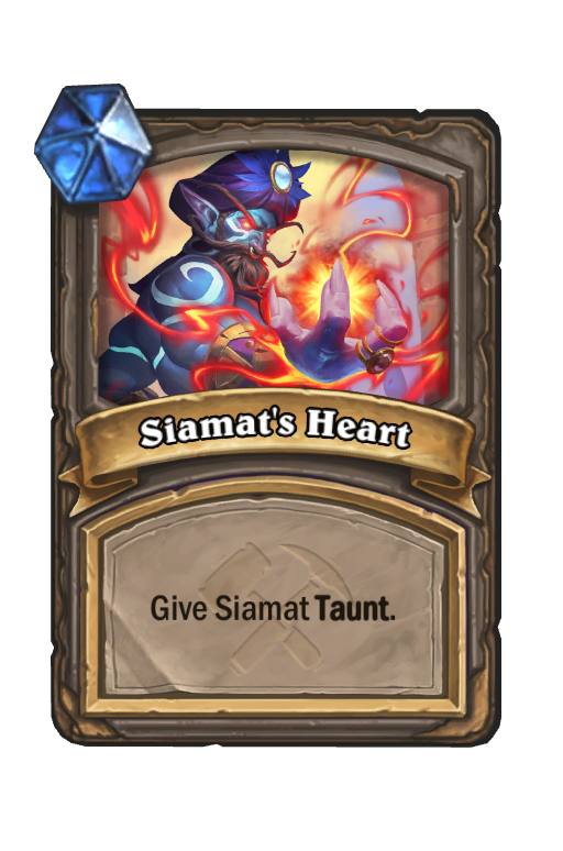 Siamat's Heart Hearthstone kártya