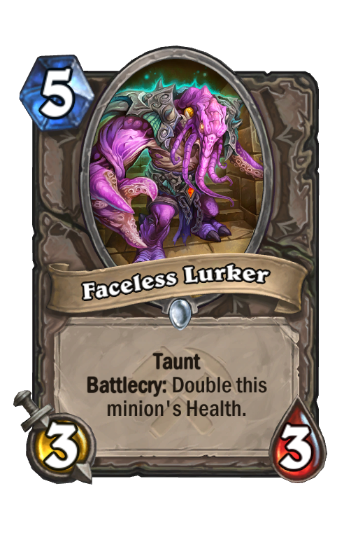 Faceless Lurker Hearthstone kártya