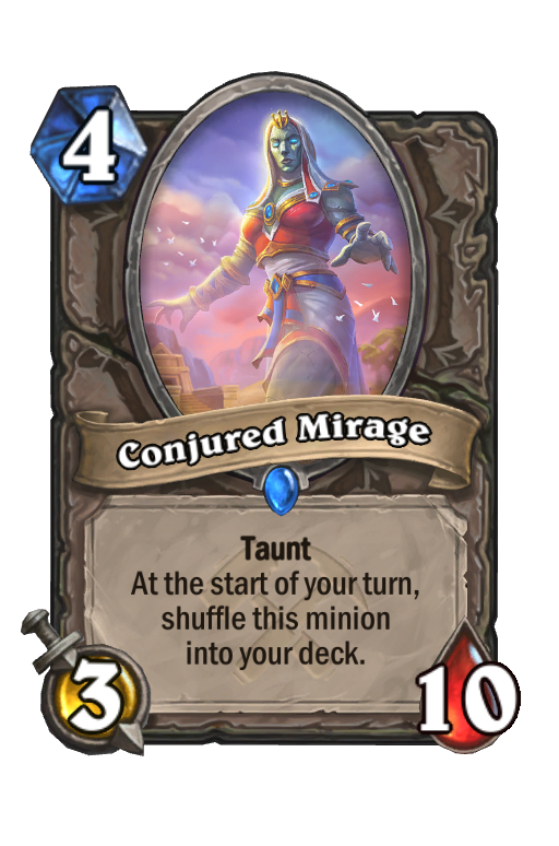 Conjured Mirage Hearthstone kártya
