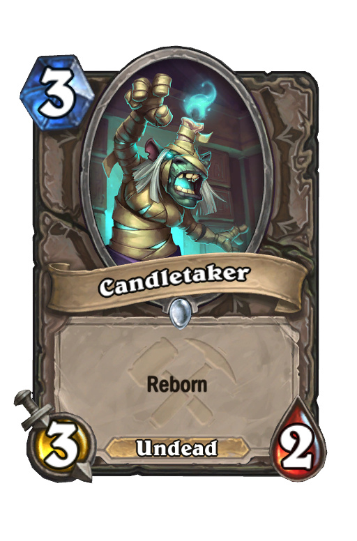 Candletaker Hearthstone kártya