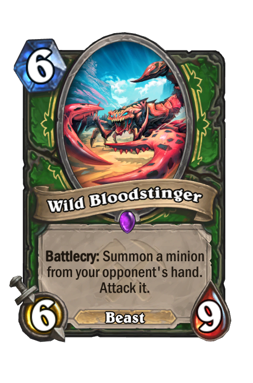 Wild Bloodstinger Hearthstone kártya