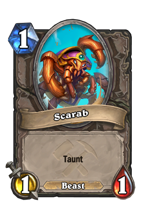 Scarab Hearthstone kártya