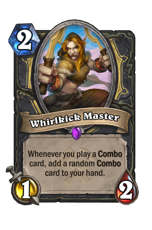Whirlkick Master Hearthstone kártya