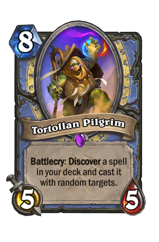 Tortollan Pilgrim Hearthstone kártya