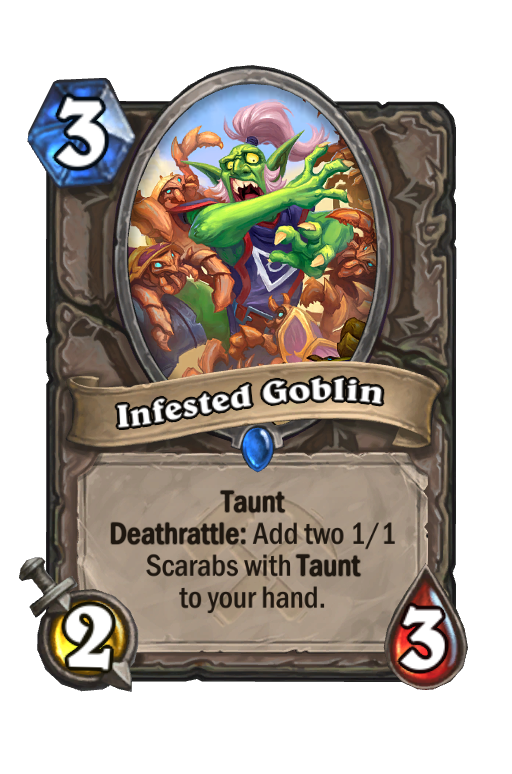 Infested Goblin Hearthstone kártya