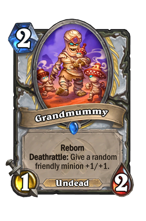 Grandmummy Hearthstone kártya