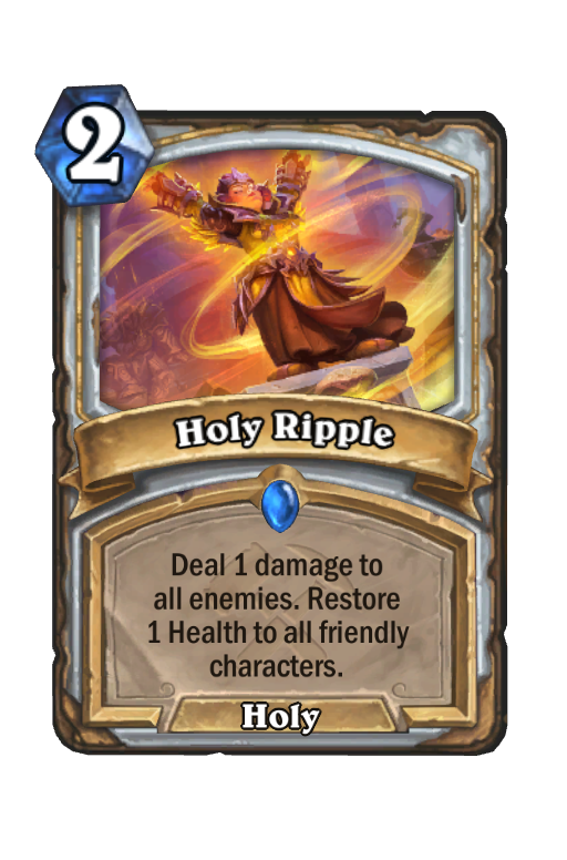 Holy Ripple Hearthstone kártya