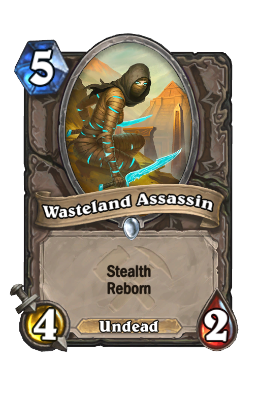Wasteland Assassin Hearthstone kártya