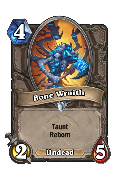 Bone Wraith Hearthstone kártya