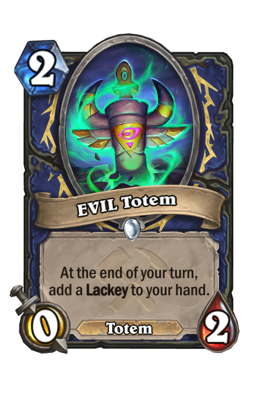 EVIL Totem Hearthstone kártya