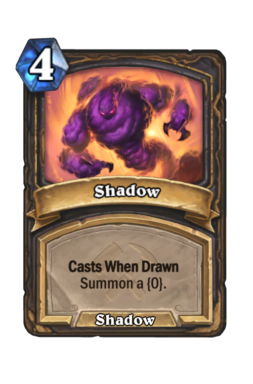 Shadow Hearthstone kártya