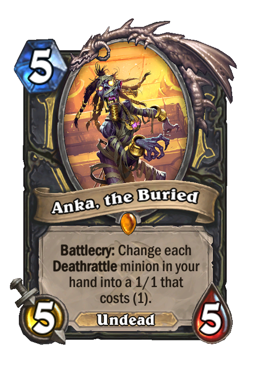 Anka, the Buried Hearthstone kártya