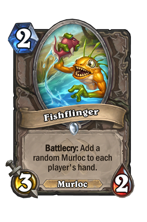 Fishflinger Hearthstone kártya