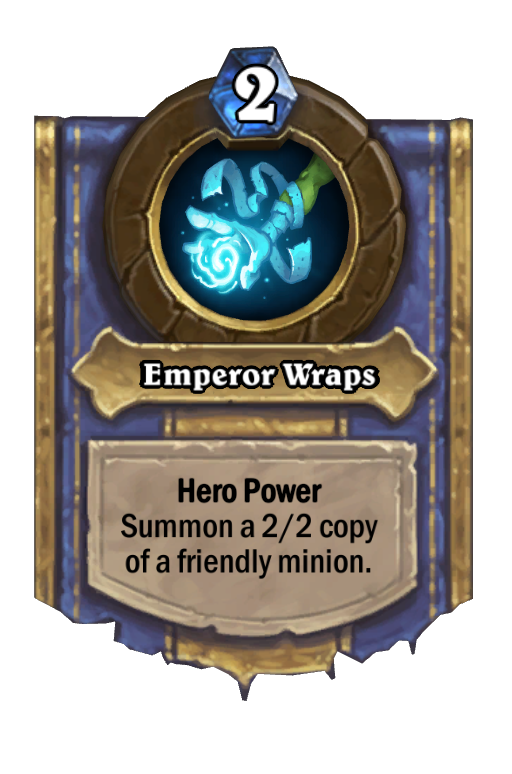 Emperor Wraps Hearthstone kártya