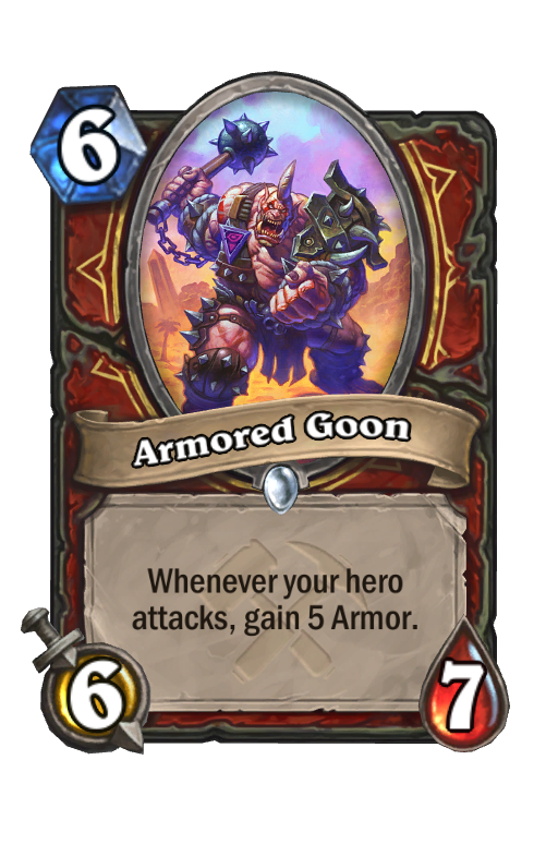 Armored Goon Hearthstone kártya