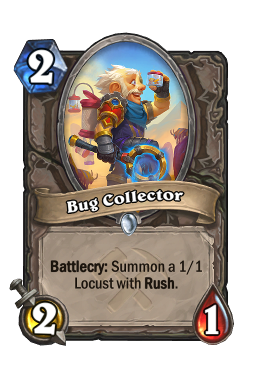Bug Collector Hearthstone kártya