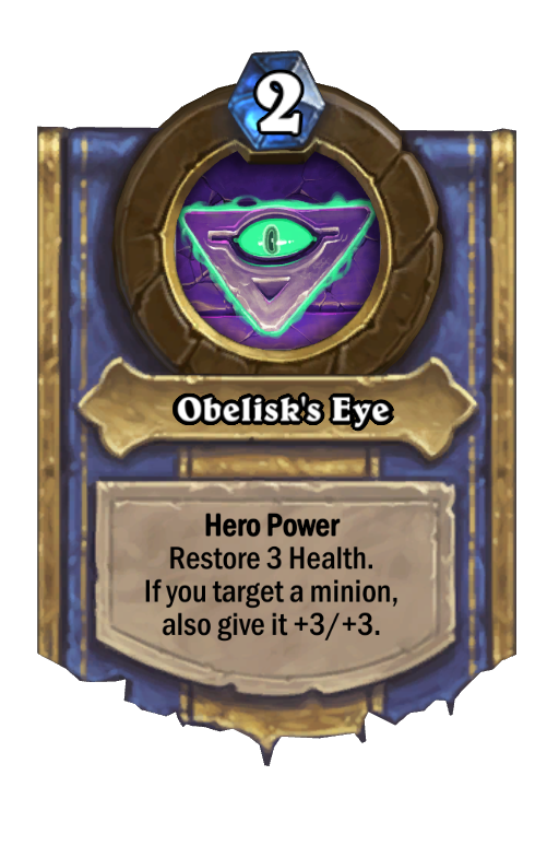 Obelisk's Eye Hearthstone kártya