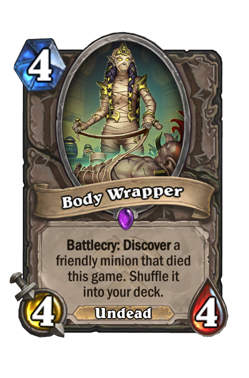 Body Wrapper Hearthstone kártya