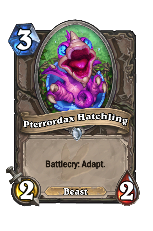 Pterrordax Hatchling Hearthstone kártya