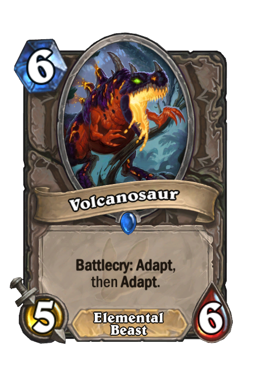 Volcanosaur Hearthstone kártya