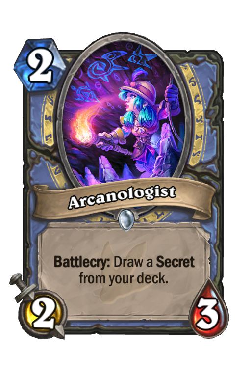 Arcanologist Hearthstone kártya