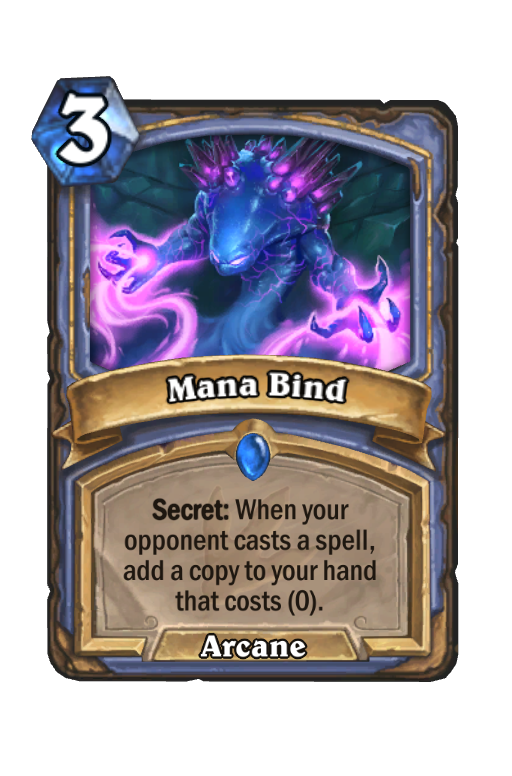 Mana Bind Hearthstone kártya