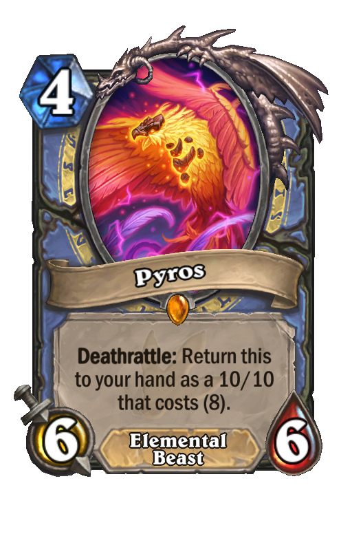 Pyros Hearthstone kártya