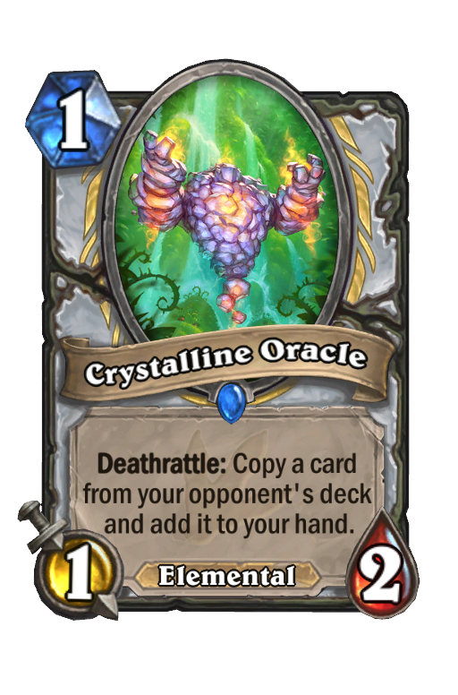 Crystalline Oracle Hearthstone kártya