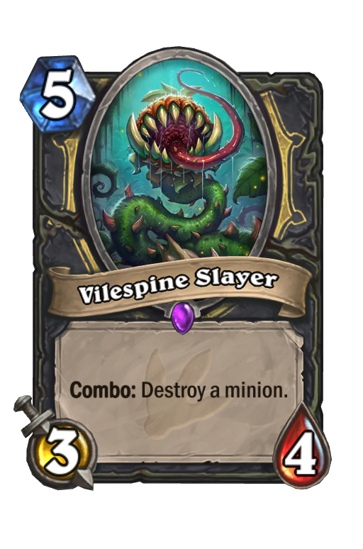 Vilespine Slayer Hearthstone kártya