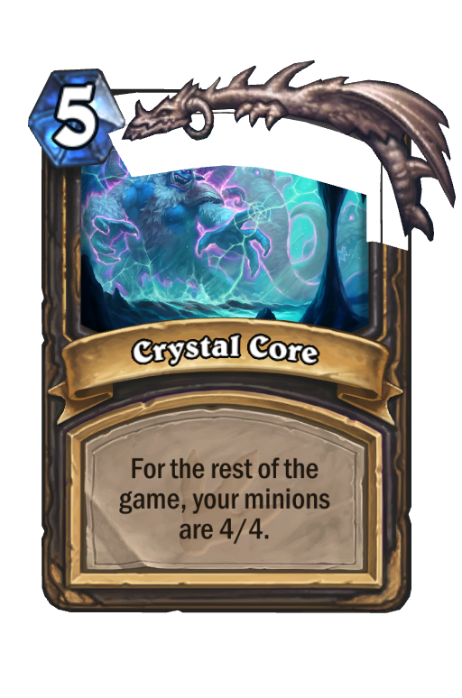 Crystal Core Hearthstone kártya