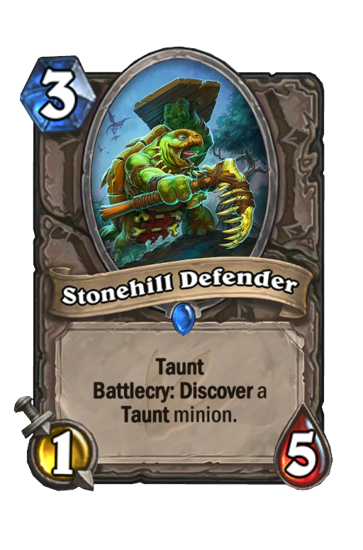 Stonehill Defender Hearthstone kártya