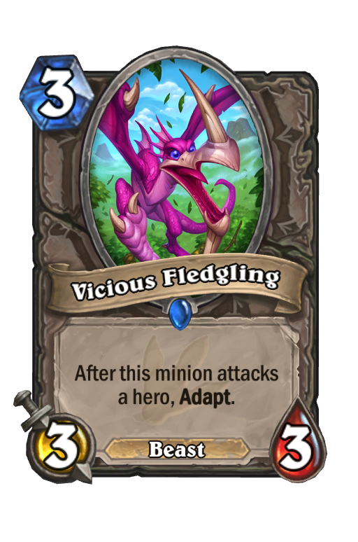 Vicious Fledgling Hearthstone kártya