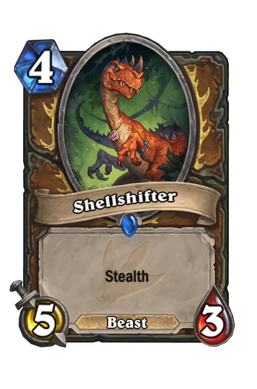 Shellshifter Hearthstone kártya