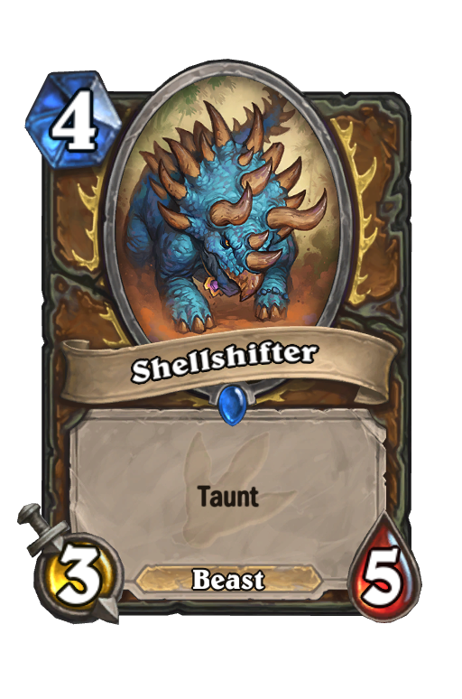 Shellshifter Hearthstone kártya