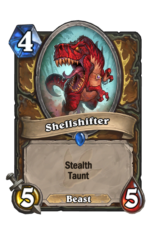 Shellshifter Hearthstone kártya