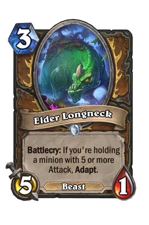 Elder Longneck Hearthstone kártya