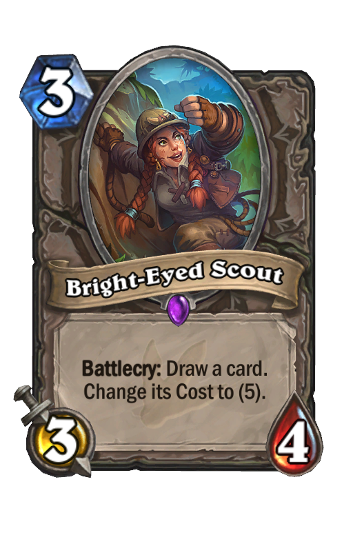 Bright-Eyed Scout Hearthstone kártya