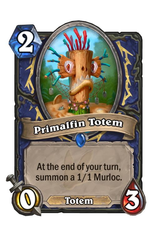 Primalfin Totem Hearthstone kártya