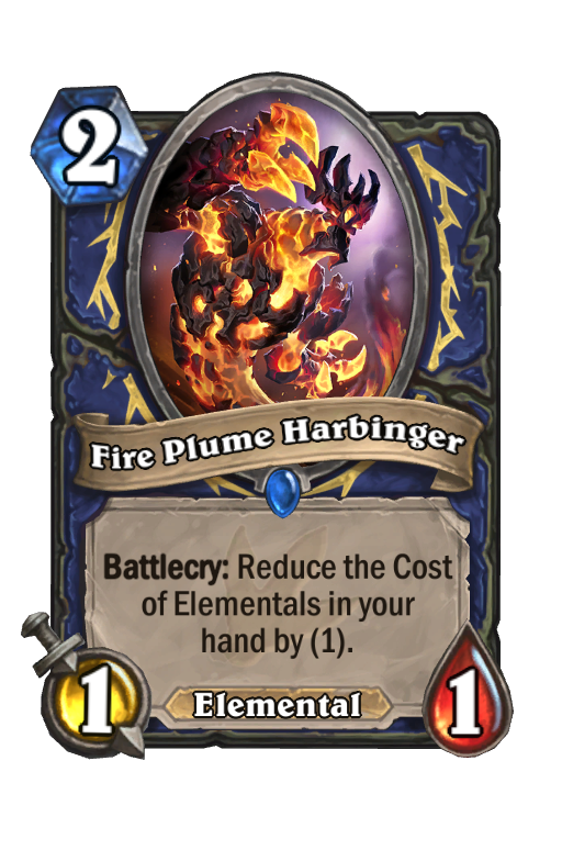 Fire Plume Harbinger Hearthstone kártya