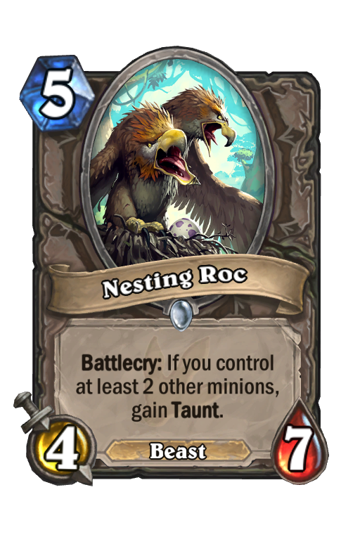 Nesting Roc Hearthstone kártya
