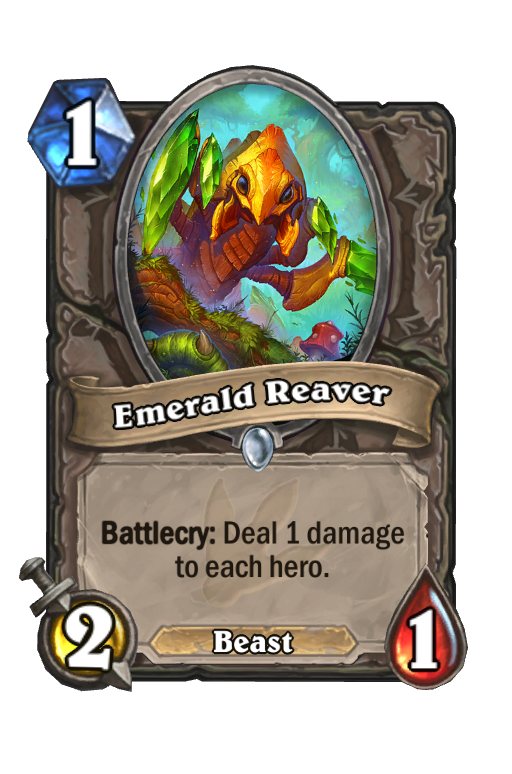 Emerald Reaver Hearthstone kártya