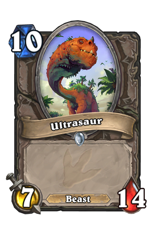 Ultrasaur Hearthstone kártya