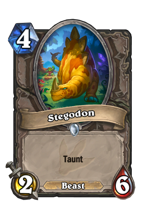 Stegodon Hearthstone kártya
