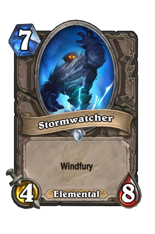 Stormwatcher Hearthstone kártya