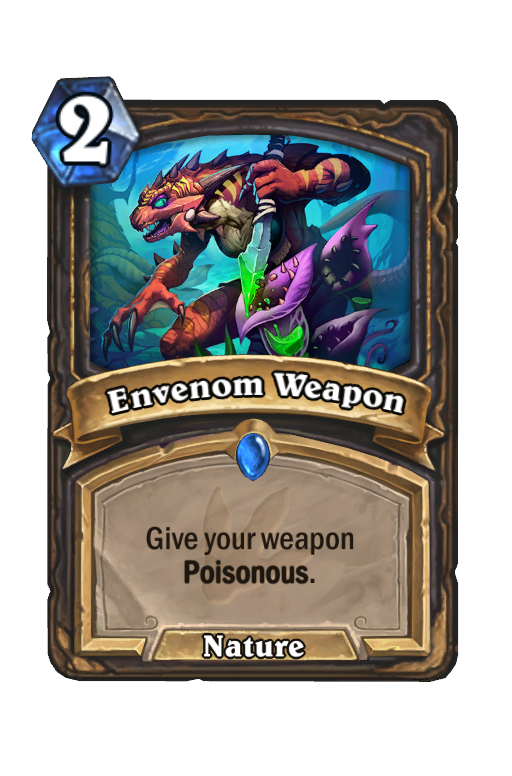 Envenom Weapon Hearthstone kártya