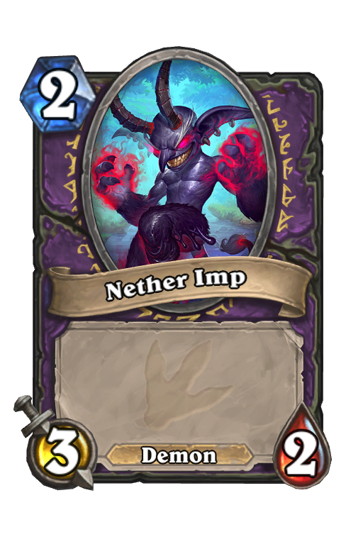 Nether Imp Hearthstone kártya