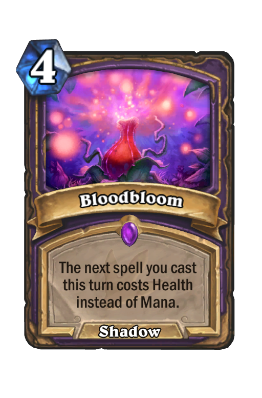 Bloodbloom Hearthstone kártya