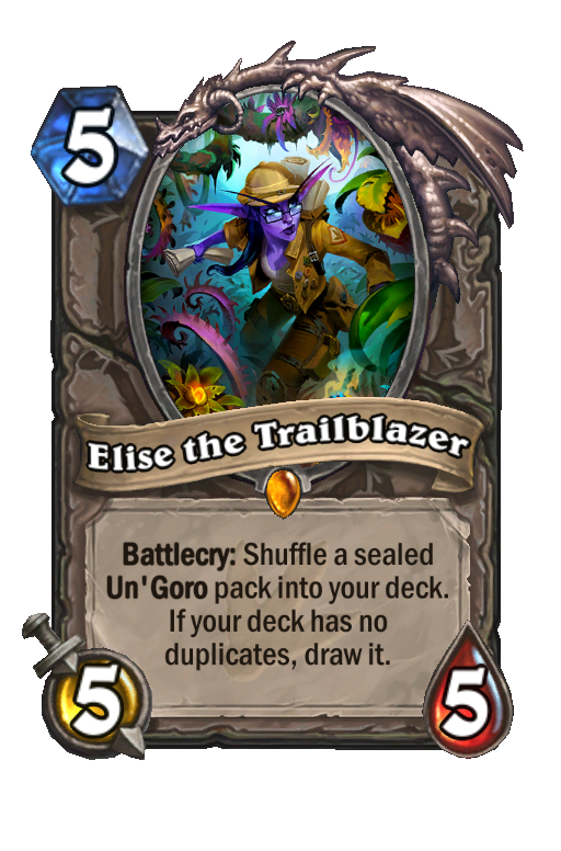 Elise the Trailblazer Hearthstone kártya