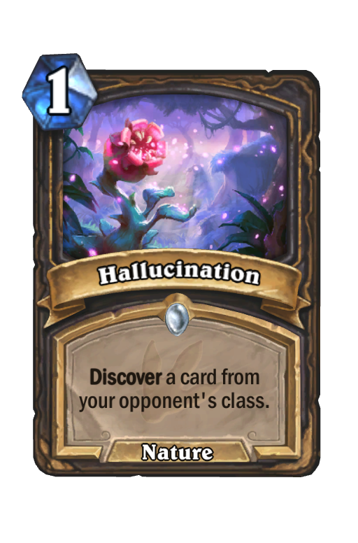 Hallucination Hearthstone kártya
