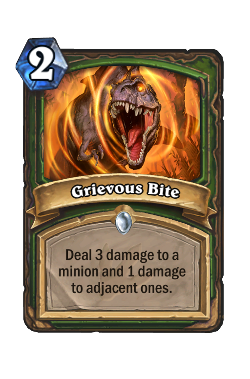 Grievous Bite Hearthstone kártya